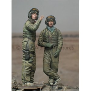 Photo: Alpine Miniatures[AM35025]OIF US Tank Crew Set (2 figures)