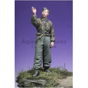 Photo: Alpine Miniatures[AM35043]SS Panzer Recon Crew