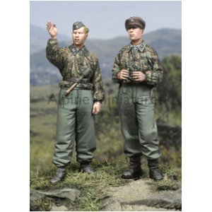 Photo: Alpine Miniatures[AM35044]SS Panzer Recon Crew Set (2 figures)