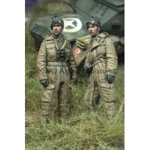 Photo: Alpine Miniatures[AM35050]WW2 British Tank Crew Set (2 figures)