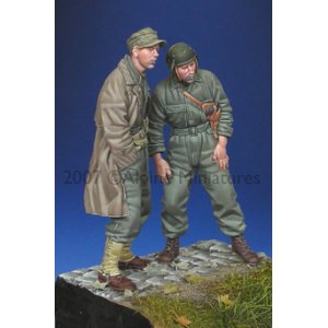 Photo: Alpine Miniatures[AM35053]WW2 US Tank Crew Set (2 figures)