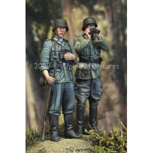 Photo: Alpine Miniatures[AM35083]German Infantry Set (2 Figures)