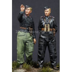 Photo: Alpine Miniatures[AM35086]German Heer Panzer Crew Set (2 Figures)