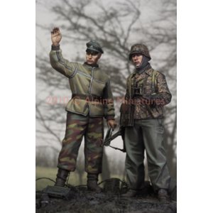 Photo: Alpine Miniatures[AM35098]LAH in the Ardennes Set #2 (2 Figures)