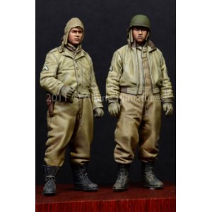 Photo: Alpine Miniatures[AM35116]WW2 US AFV Crew Set (2 Figures)