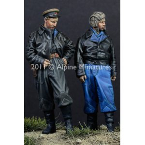 Photo: Alpine Miniatures[AM35119]Russian AFV Crew 44/45 Set (2 Figures)