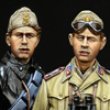 Photo3: Alpine Miniatures[AM35124]WW2 Italian AFV Crew Set (2 Figures)