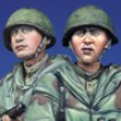 Photo3: Alpine Miniatures[AM35129]WW2 Russian Scout Set (2 Figures)