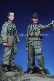 Photo5: Alpine Miniatures[AM35150]Otto Carius & NCO Set (2 Figures)