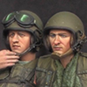 Photo: Alpine Miniatures[AM35162]US Tanker Vietnam War Set (2 Figures)