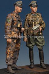 Photo: Alpine Miniatures[AM35165]Kurt Meyer & Officer Set (2 Figures)