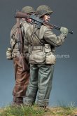 Photo8: Alpine Miniatures[AM35171]WW2 US Infantry Set (2 Figures)