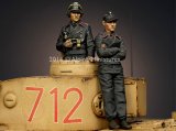 Photo: Alpine Miniatures[AM35177]Panzer Commander Set (2 Figures)