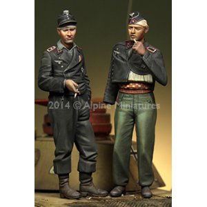 Photo: Alpine Miniatures[AM35183]German Panzer Crew Set