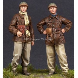 Photo: Alpine Miniatures[AM35198]WW2 French Tank Crew Set