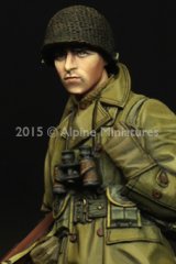 Photo: Alpine Miniatures[AM35203]WW2 US Infantry Officer