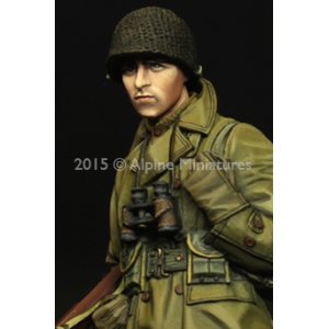 Photo: Alpine Miniatures[AM35203]WW2 US Infantry Officer