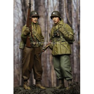 Photo: Alpine Miniatures[AM35204]WW2 US Infantry Set