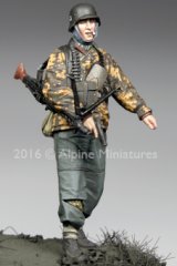 Photo: Alpine Miniatures[AM35211]SS MG Schutze KG Hansen