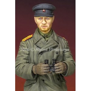 Photo: Alpine Miniatures[AM35214]WW2 Russian Tank Commander