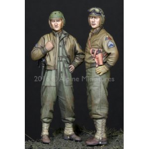 Photo: Alpine Miniatures[AM35219]US 3rd Armored Division Set