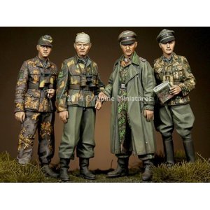 Photo: Alpine Miniatures[S0004]"The Defender of Normandy" Set (4 Figures)