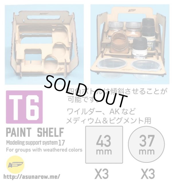 Photo2: ASUNAROW MODEL[17]PAINT SHELF T6