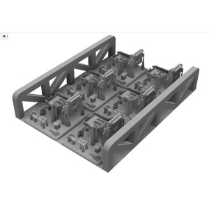 Photo: MJ Miniatures[MJEZ35020]1/35 .50 CAL Ammuntion Tray