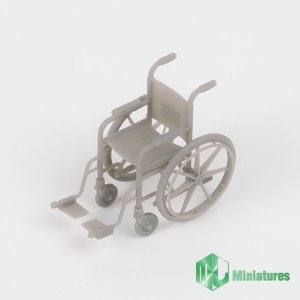 Photo: MJ Miniatures[MJEZ35021]1/35 Wheel Chair(1set)