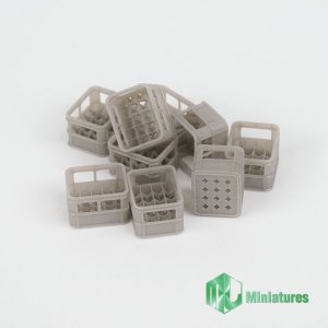 Photo: MJ Miniatures[MJEZ35022]1/35 Bottle Crates(9set)