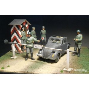 Photo: cobaanii[FS-005]ww2　1/35ドイツ軍チェックポイント