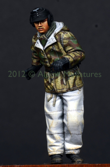 Photo3: Alpine Miniatures[AM35130]German Panther Commander #1