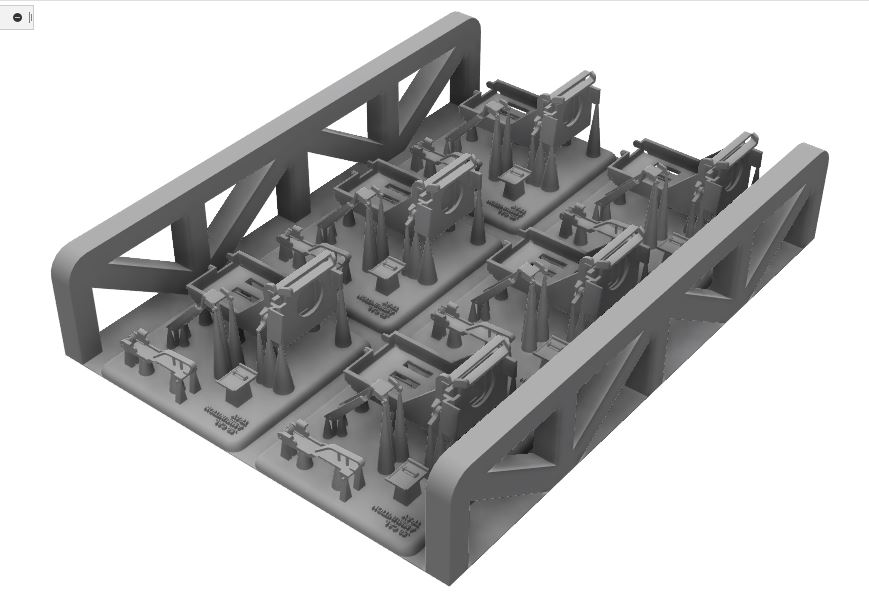 Photo1: MJ Miniatures[MJEZ35020]1/35 .50 CAL Ammuntion Tray