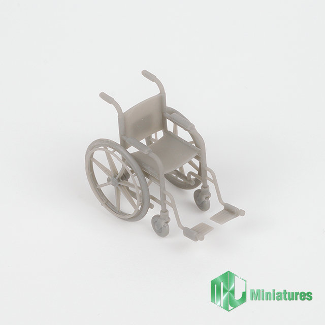 Photo2: MJ Miniatures[MJEZ35021]1/35 Wheel Chair(1set)